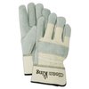 Magid Clean King TB23E Select Cow Split Leather Palm wPE Cuff, M, 12PK TB23E-M